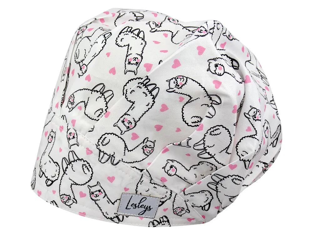 Cotton Scrub Cap - Calot de Bloc - Gorro Quirofano - Cuffia Chirurgica - Alpaca Farm