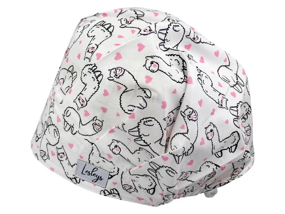 Cotton Scrub Cap - Calot de Bloc - Gorro Quirofano - Cuffia Chirurgica - Alpaca Farm