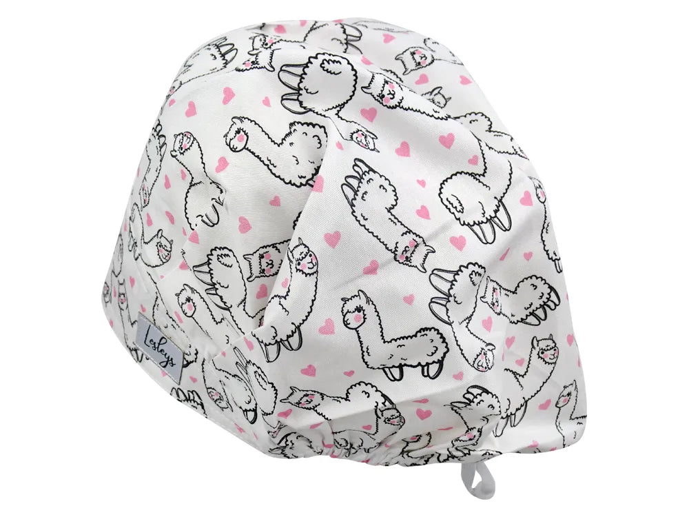 Cotton Scrub Cap - Calot de Bloc - Gorro Quirofano - Cuffia Chirurgica - Alpaca Farm