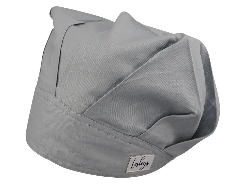 Cotton Scrub Cap - Calot de Bloc - Gorro Quirofano - Cuffia Chirurgica - Light Grey