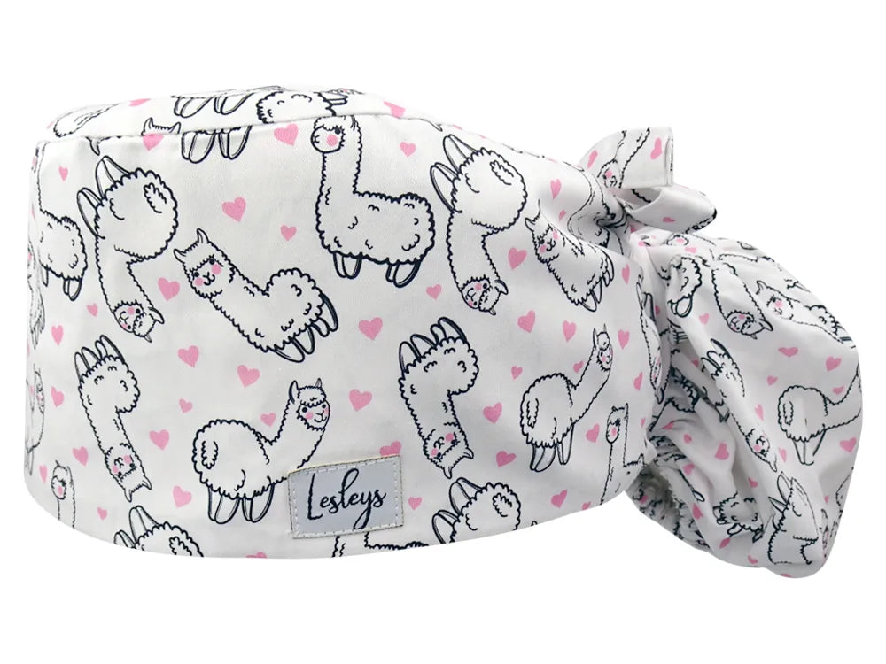 Cotton Scrub Cap - Calot de Bloc - Gorro Quirofano - Cuffia Chirurgica - Alpaca Farm