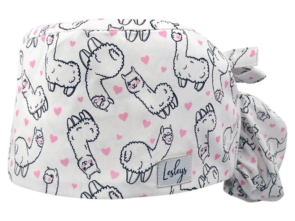 Cotton Scrub Cap - Calot de Bloc - Gorro Quirofano - Cuffia Chirurgica - Alpaca Farm