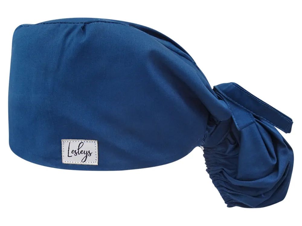 Cotton Scrub Cap - Calot de Bloc - Gorro Quirofano - Cuffia Chirurgica - Ocean Blue