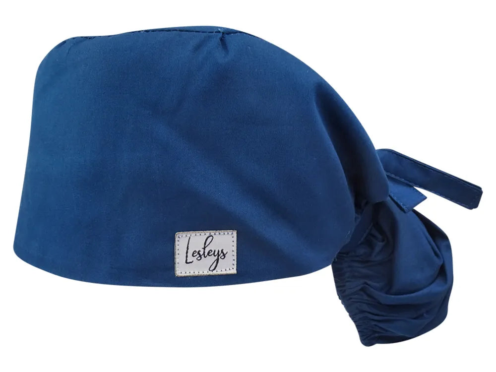 Cotton Scrub Cap - Calot de Bloc - Gorro Quirofano - Cuffia Chirurgica - Ocean Blue
