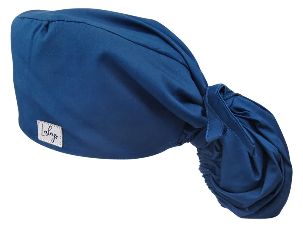 Cotton Scrub Cap - Calot de Bloc - Gorro Quirofano - Cuffia Chirurgica - Ocean Blue