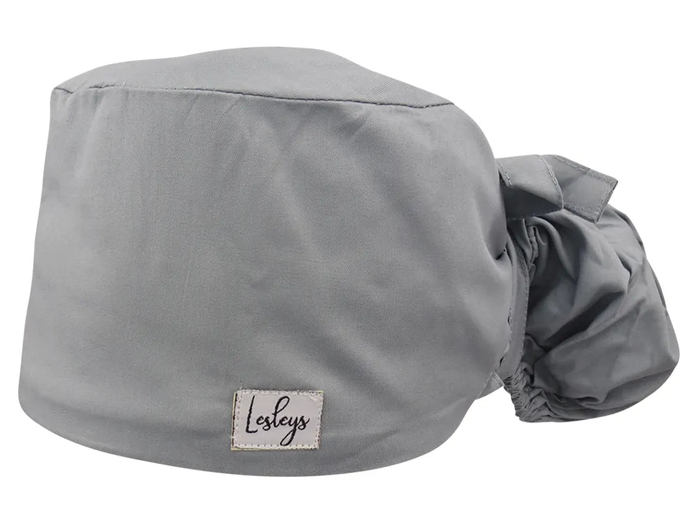 Cotton Scrub Cap - Calot de Bloc - Gorro Quirofano - Cuffia Chirurgica - Light Grey