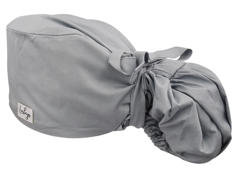 Cotton Scrub Cap - Calot de Bloc - Gorro Quirofano - Cuffia Chirurgica - Light Grey