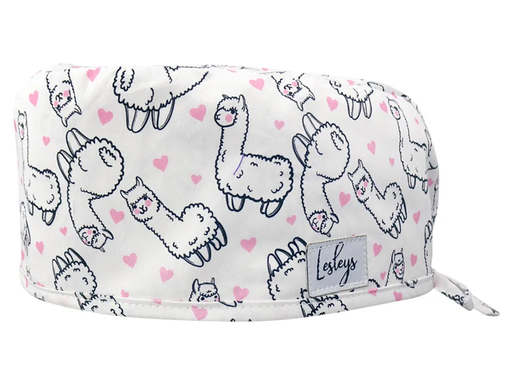 Cotton Scrub Cap - Calot de Bloc - Gorro Quirofano - Cuffia Chirurgica - Alpaca Farm