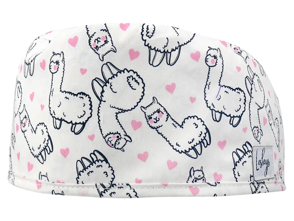 Cotton Scrub Cap - Calot de Bloc - Gorro Quirofano - Cuffia Chirurgica - Alpaca Farm