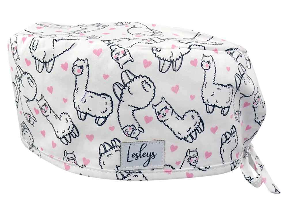 Cotton Scrub Cap - Calot de Bloc - Gorro Quirofano - Cuffia Chirurgica - Alpaca Farm