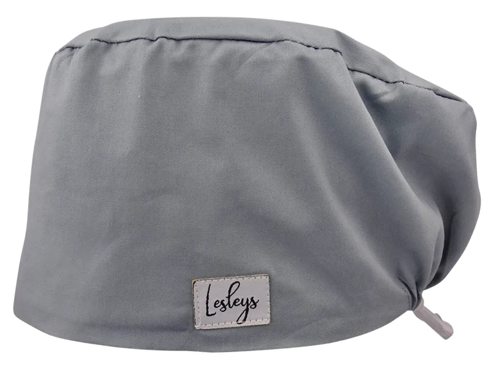 Cotton Scrub Cap - Calot de Bloc - Gorro Quirofano - Cuffia Chirurgica - Light Grey