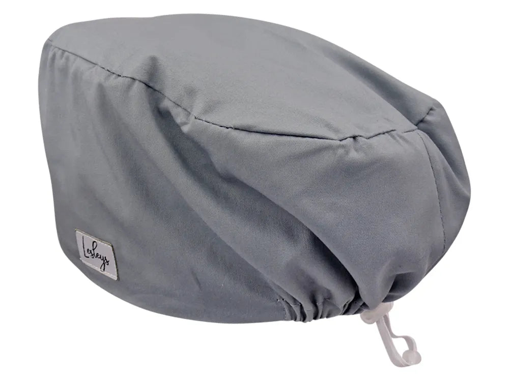 Cotton Scrub Cap - Calot de Bloc - Gorro Quirofano - Cuffia Chirurgica - Light Grey
