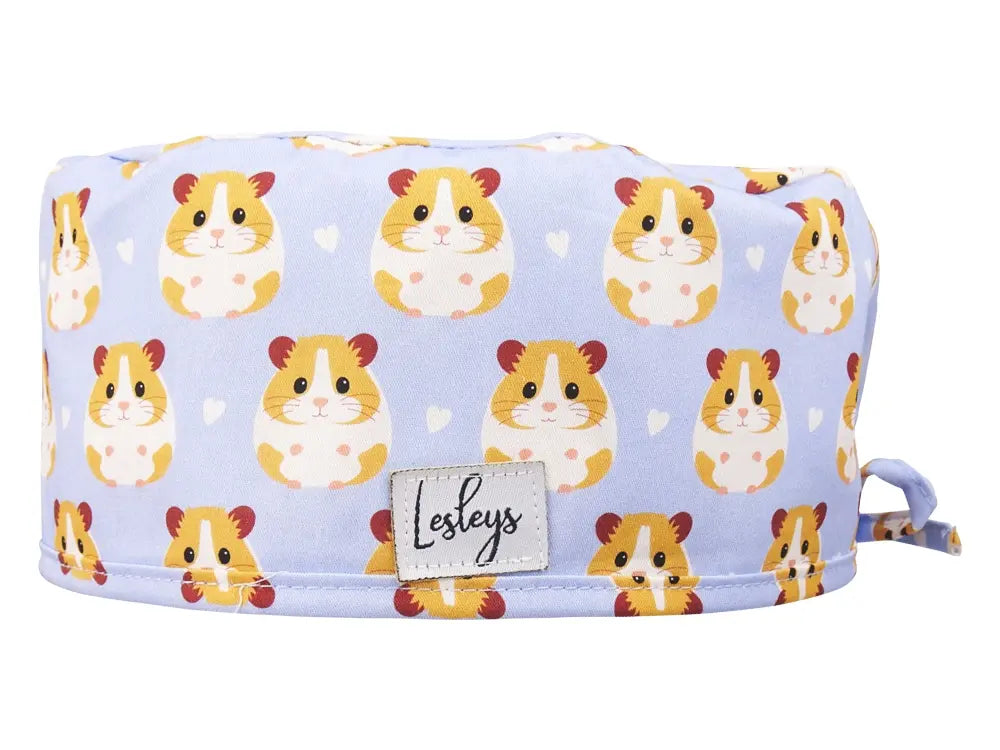 Cotton Scrub Cap - Calot de Bloc - Gorro Quirofano - Cuffia Chirurgica - Hamster