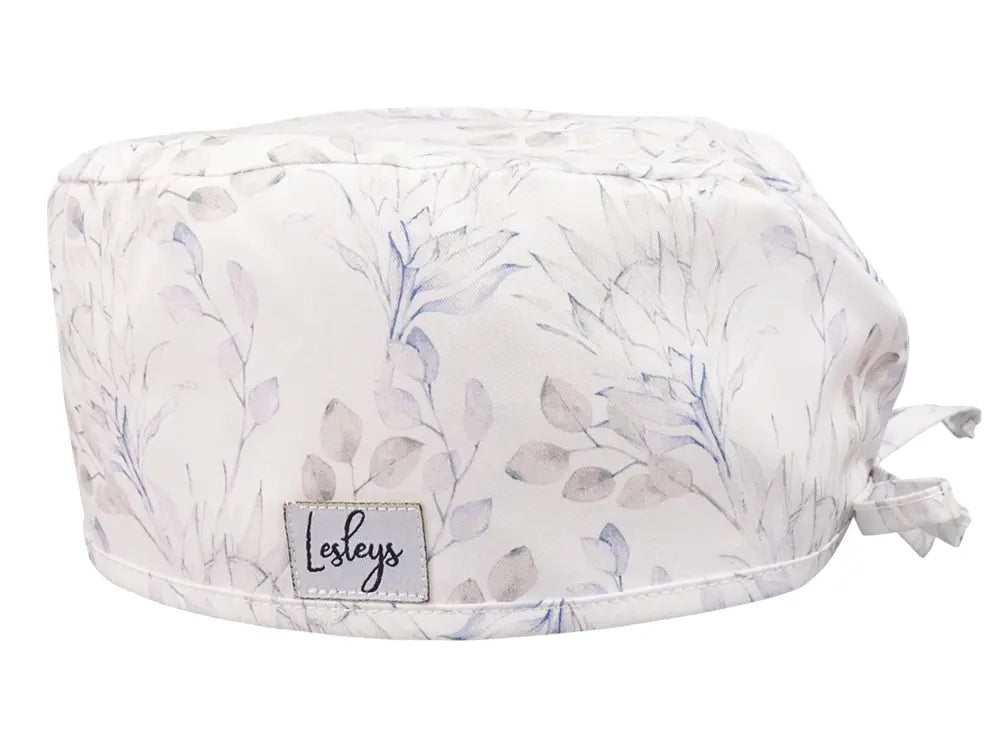 Cotton Scrub Cap - Calot de Bloc - Gorro Quirofano - Cuffia Chirurgica - Ornamental Shrub