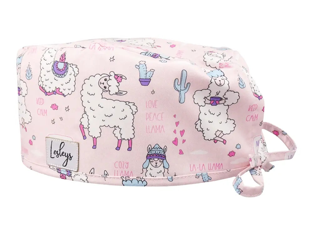Cotton Scrub Cap - Calot de Bloc - Gorro Quirofano - Cuffia Chirurgica - La La Lama