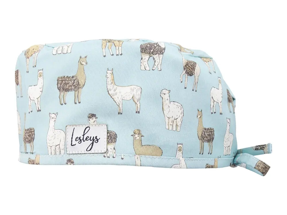 Cotton Scrub Cap - Calot de Bloc - Gorro Quirofano - Cuffia Chirurgica - Alpaca Ride