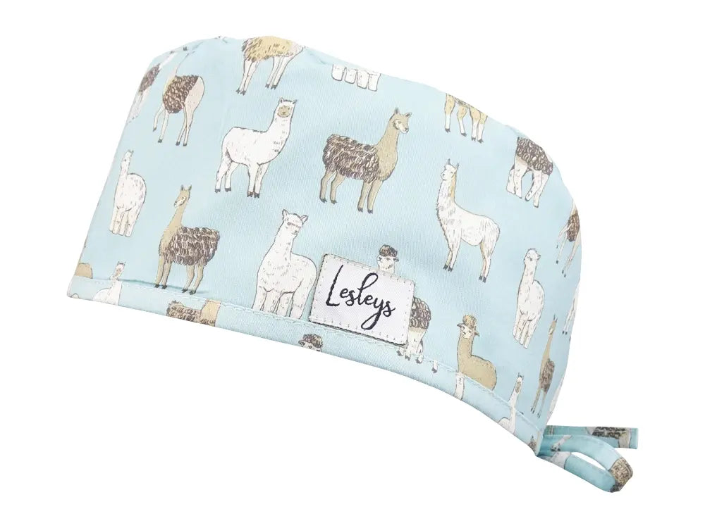 Cotton Scrub Cap - Calot de Bloc - Gorro Quirofano - Cuffia Chirurgica - Alpaca Ride
