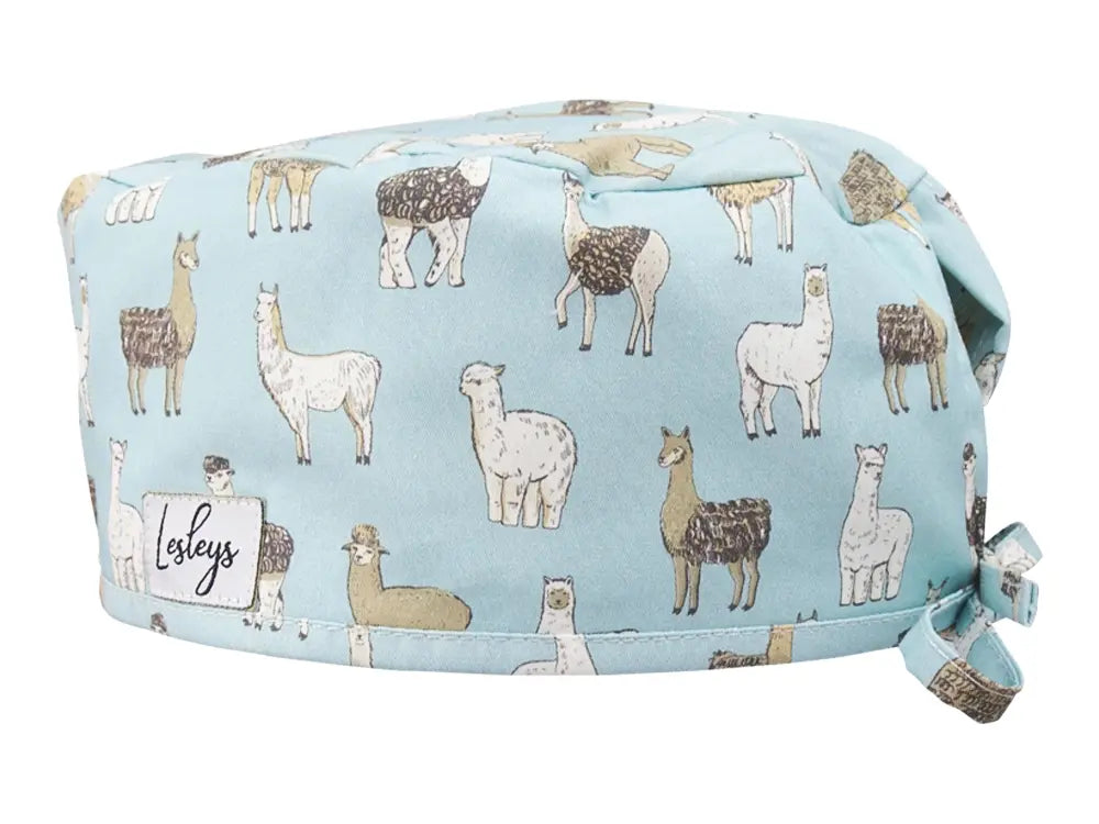 Cotton Scrub Cap - Calot de Bloc - Gorro Quirofano - Cuffia Chirurgica - Alpaca Ride