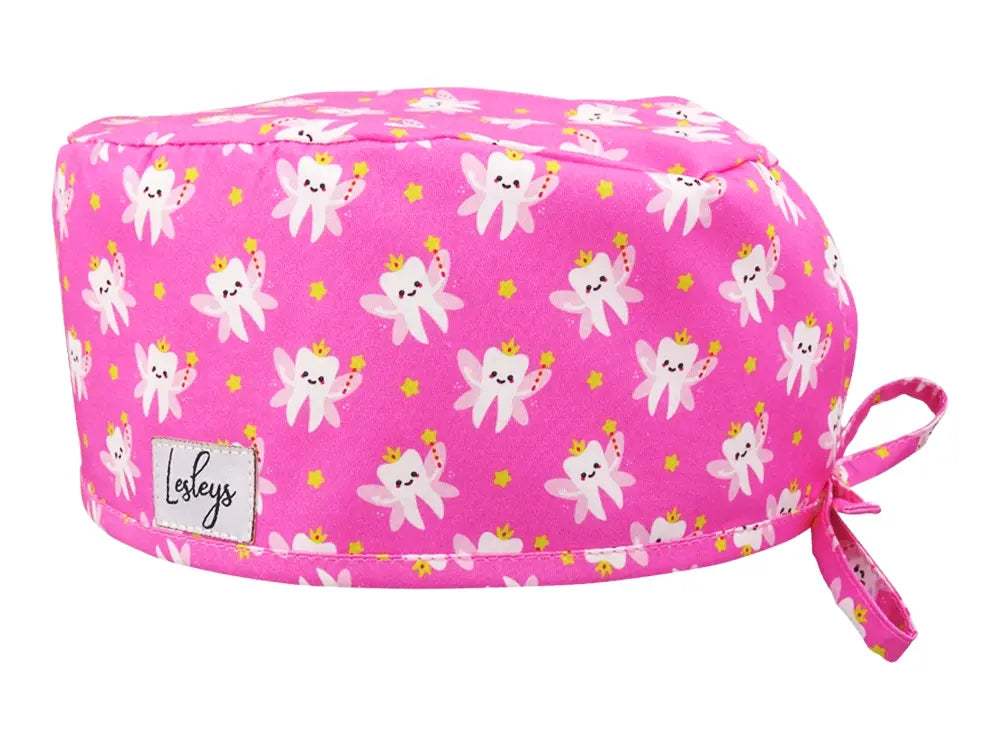Cotton Scrub Cap - Calot de Bloc - Gorro Quirofano - Cuffia Chirurgica - Tooth Princess