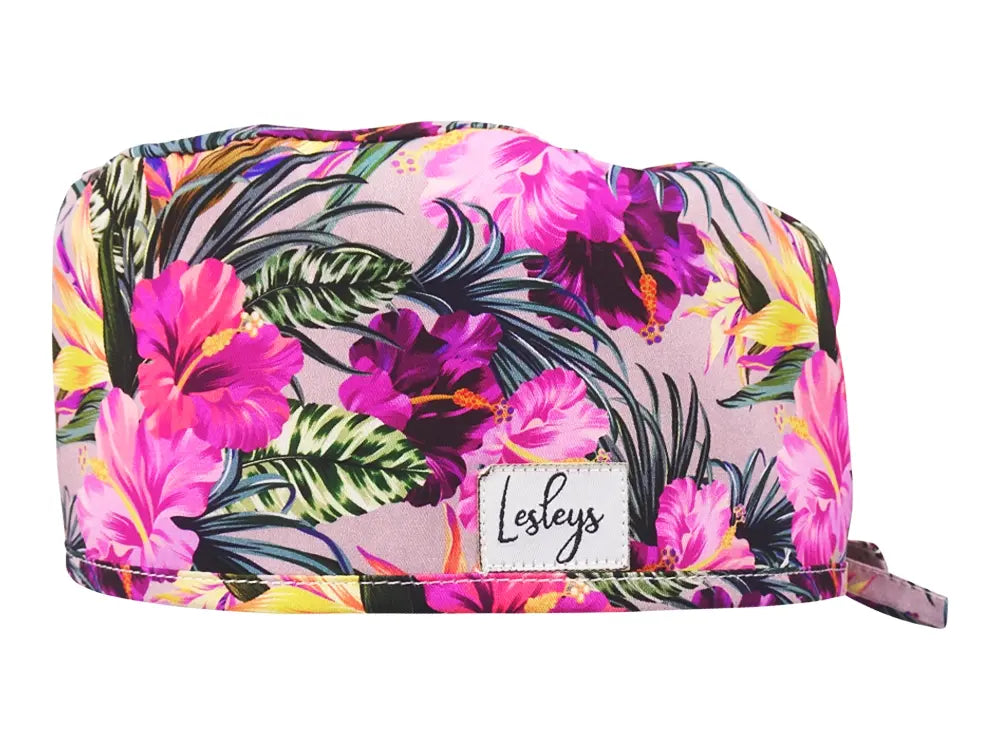 Cotton Scrub Cap - Calot de Bloc - Gorro Quirofano - Cuffia Chirurgica - Violetta