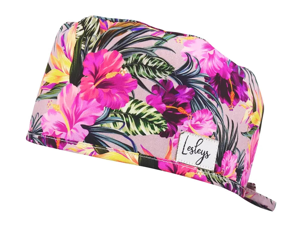 Cotton Scrub Cap - Calot de Bloc - Gorro Quirofano - Cuffia Chirurgica - Violetta