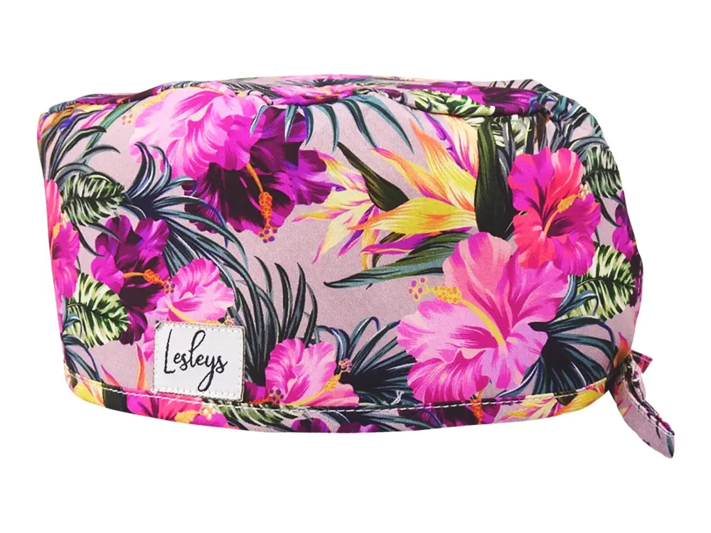 Cotton Scrub Cap - Calot de Bloc - Gorro Quirofano - Cuffia Chirurgica - Violetta