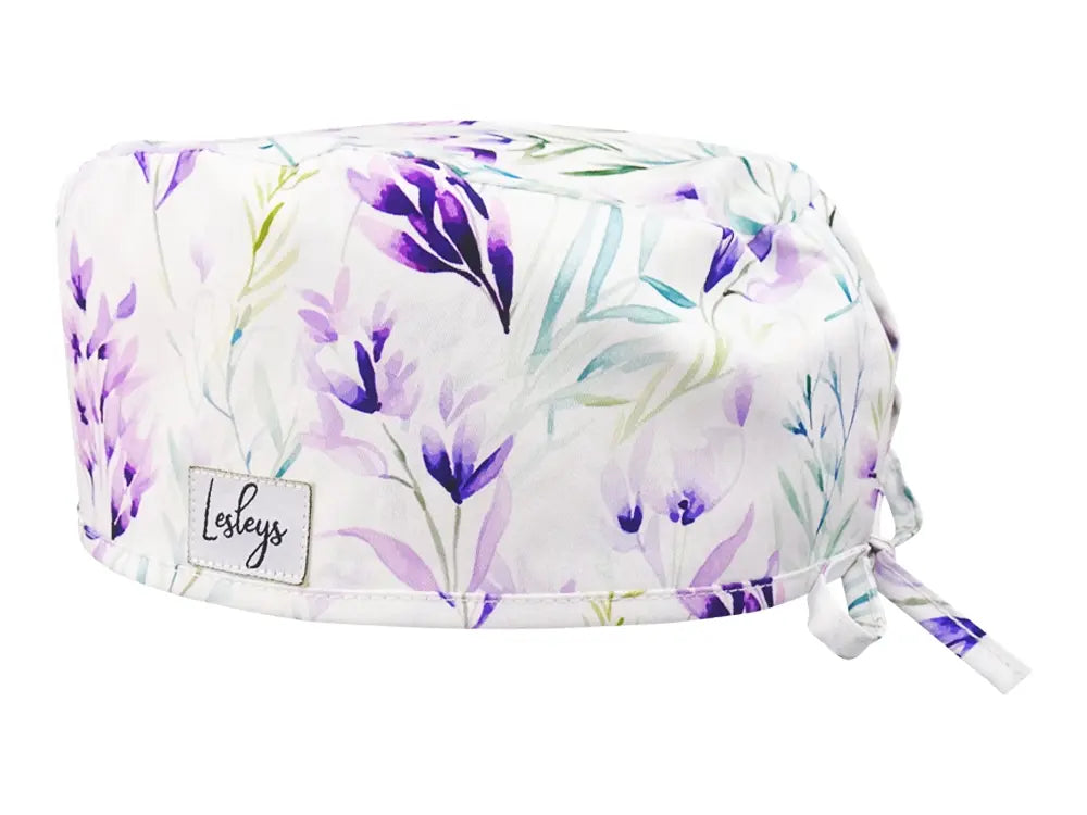 Cotton Scrub Cap - Calot de Bloc - Gorro Quirofano - Cuffia Chirurgica - Lobelia