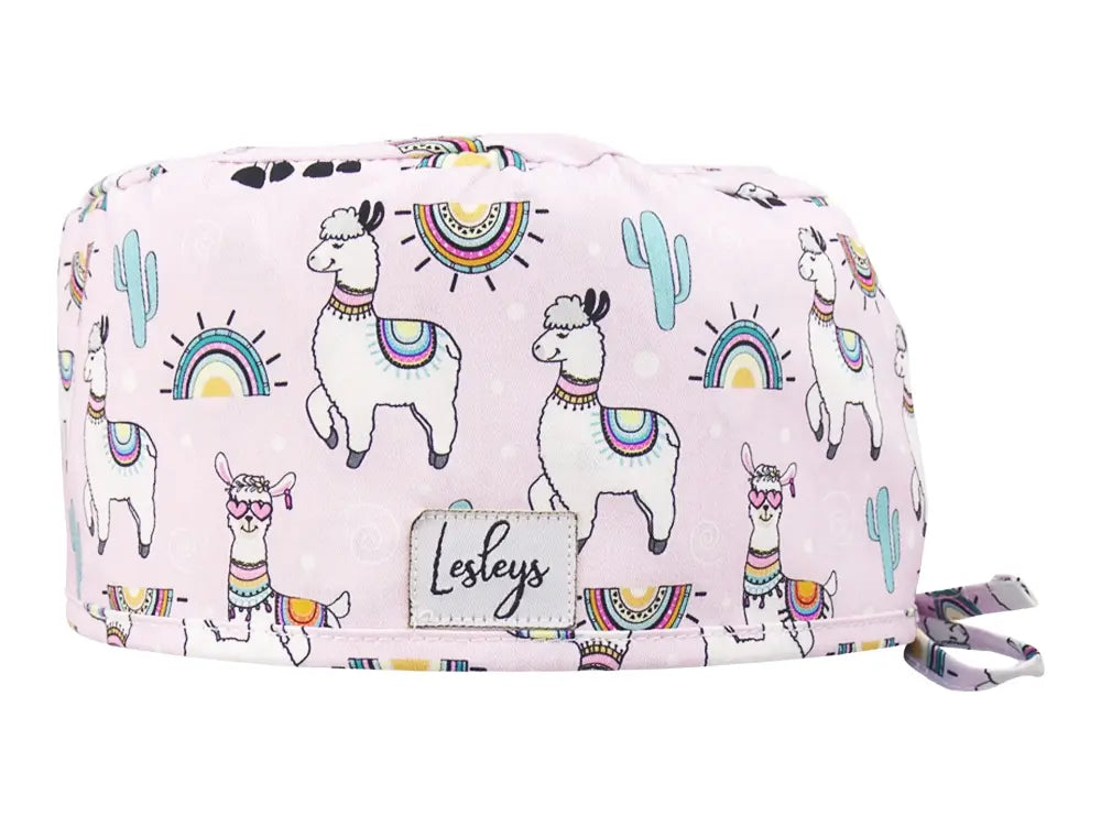 Cotton Scrub Cap - Calot de Bloc - Gorro Quirofano - Cuffia Chirurgica - Lama Love
