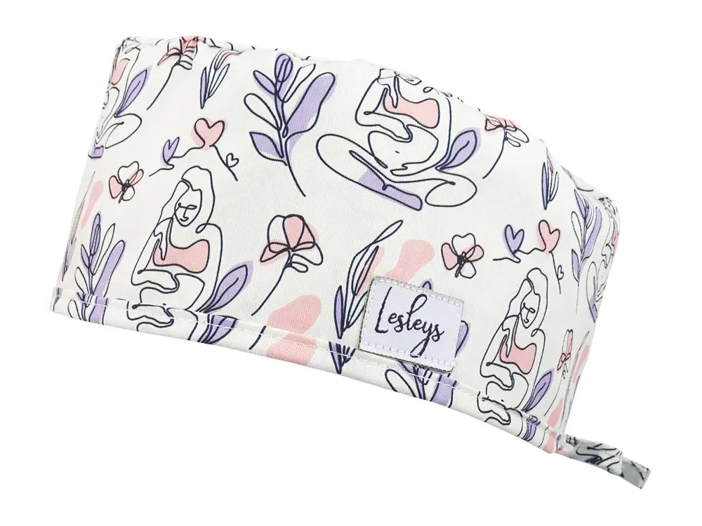 Cotton Scrub Cap - Calot de Bloc - Gorro Quirofano - Cuffia Chirurgica - Baby Bump