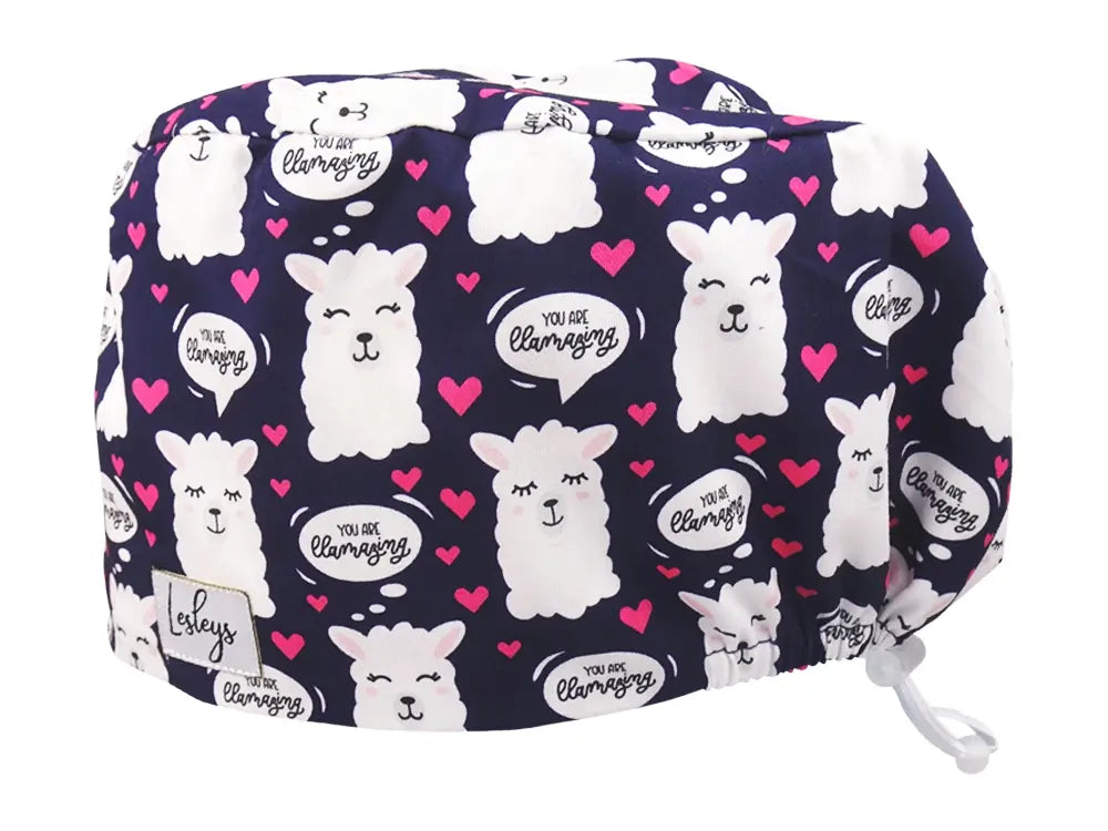 Cotton Scrub Cap - Calot de Bloc - Gorro Quirofano - Cuffia Chirurgica - Lamazing