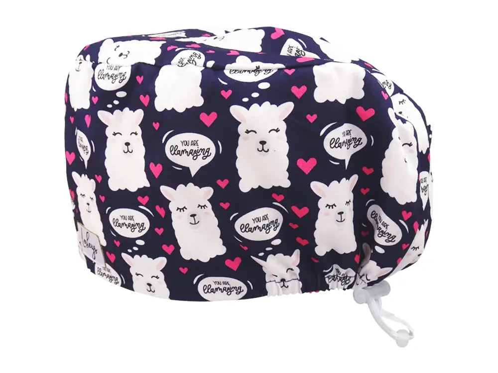 Cotton Scrub Cap - Calot de Bloc - Gorro Quirofano - Cuffia Chirurgica - Lamazing