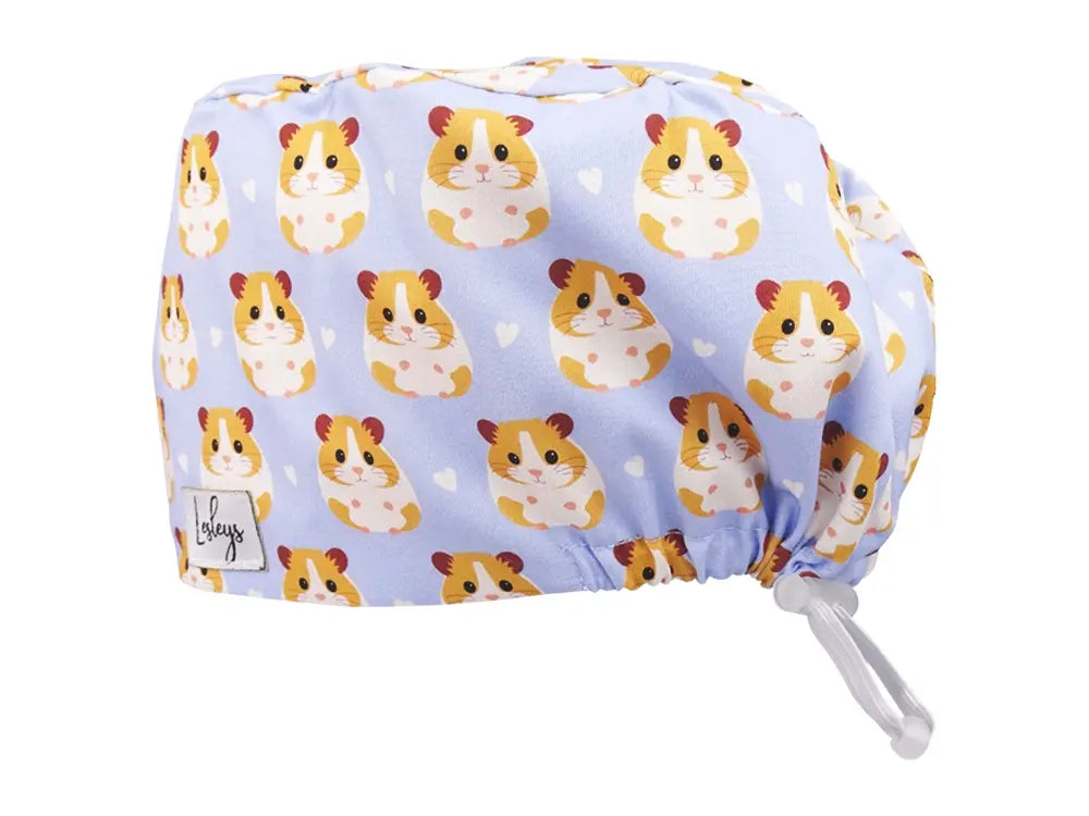 Cotton Scrub Cap - Calot de Bloc - Gorro Quirofano - Cuffia Chirurgica - Hamster