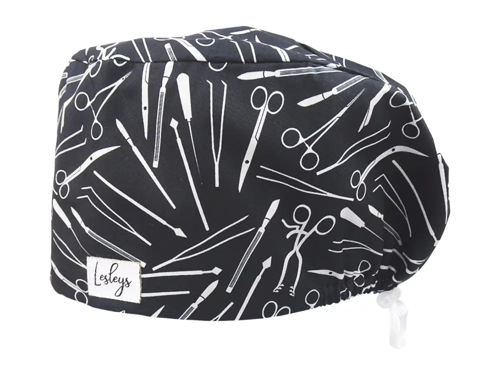 Cotton Scrub Cap - Calot de Bloc - Gorro Quirofano - Cuffia Chirurgica - Medical Instruments