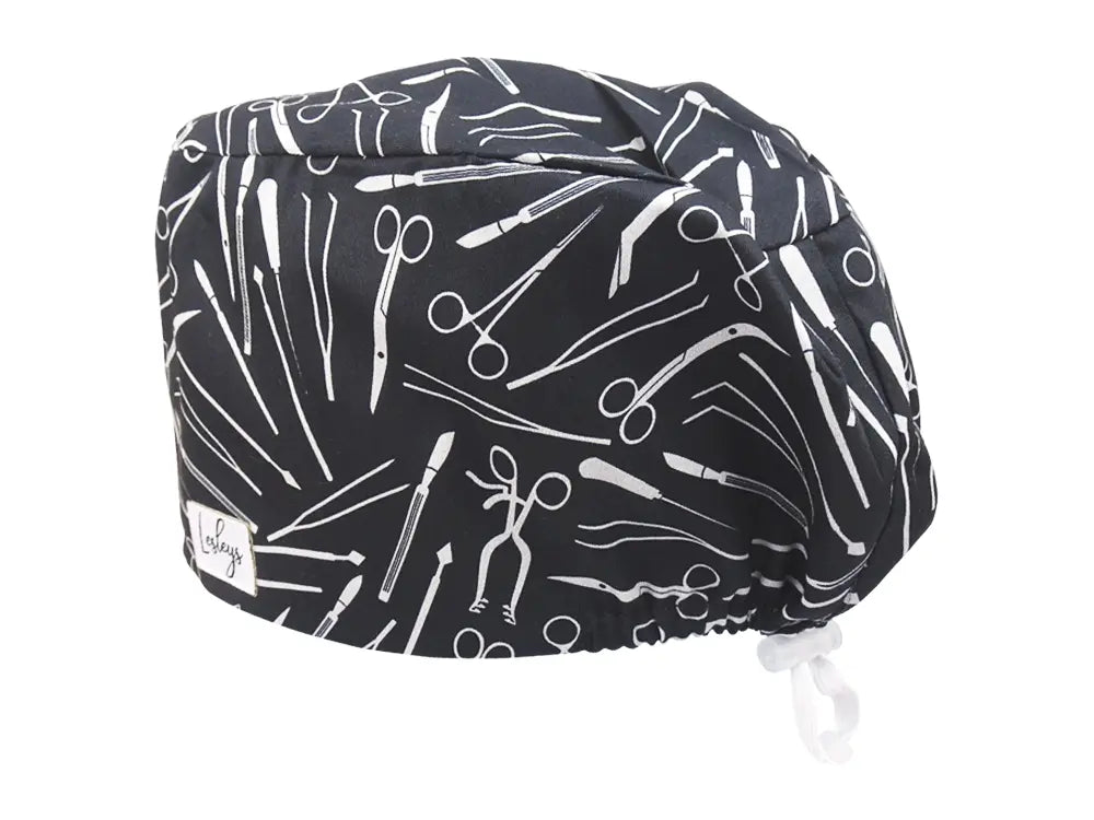 Cotton Scrub Cap - Calot de Bloc - Gorro Quirofano - Cuffia Chirurgica - Medical Instruments