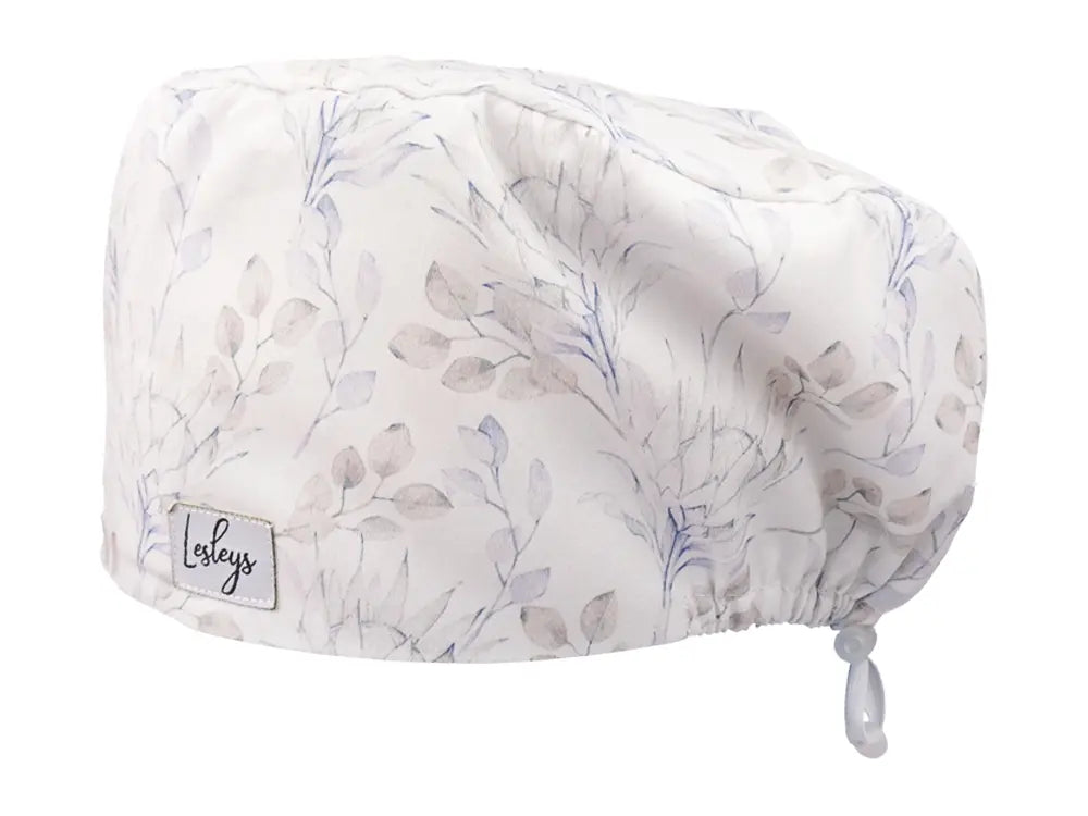 Cotton Scrub Cap - Calot de Bloc - Gorro Quirofano - Cuffia Chirurgica - Ornamental Shrub