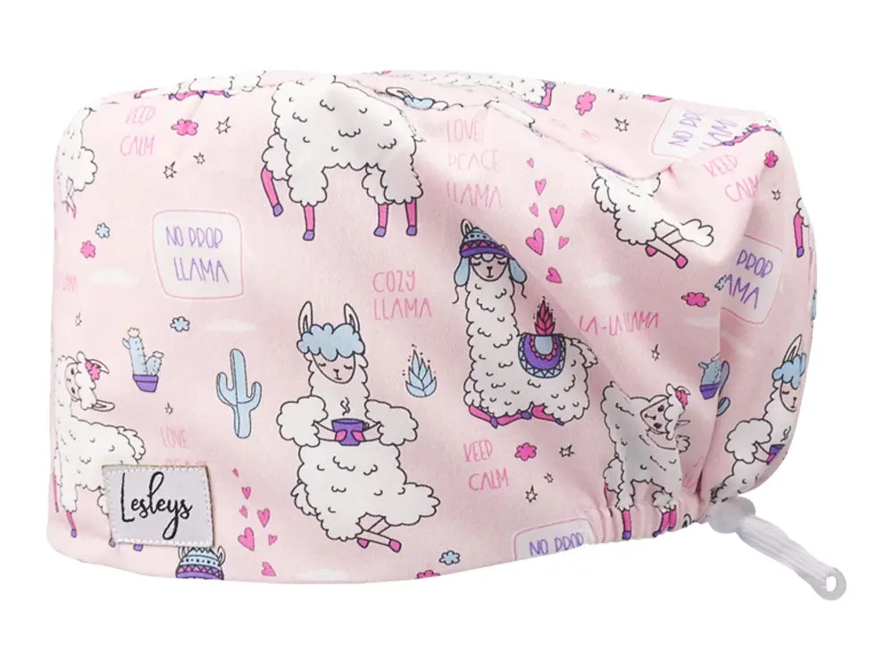 Cotton Scrub Cap - Calot de Bloc - Gorro Quirofano - Cuffia Chirurgica - La La Lama