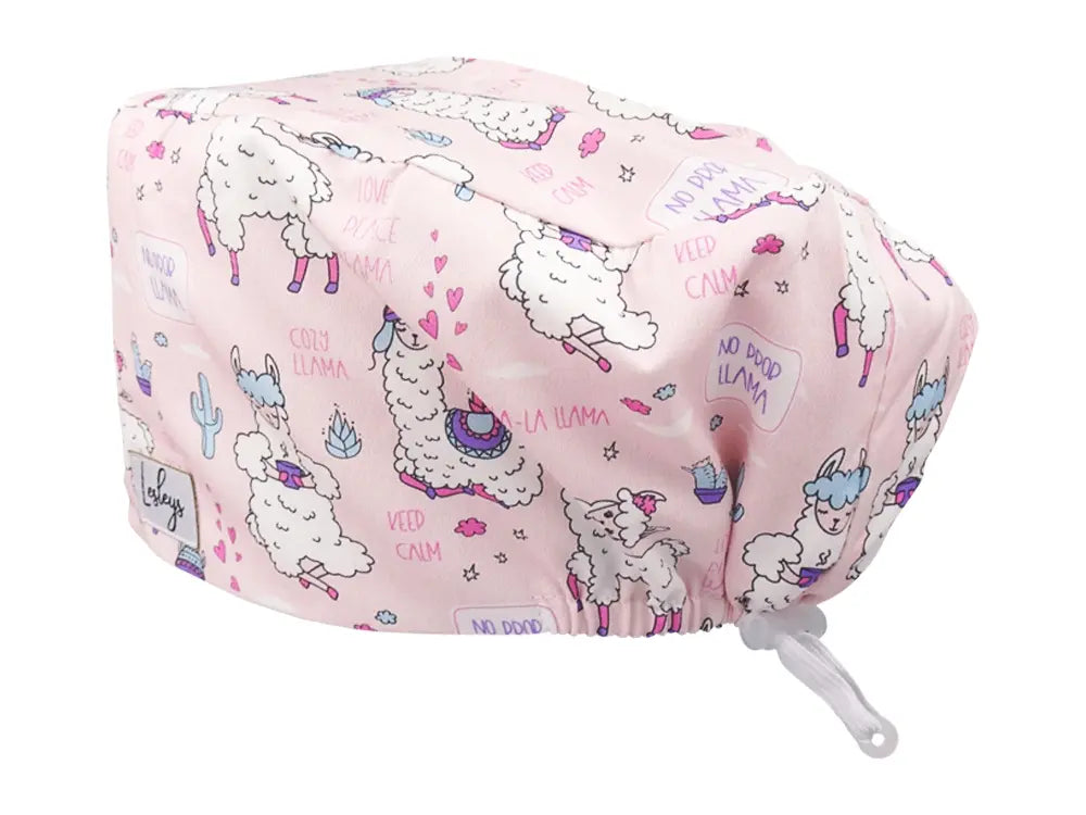 Cotton Scrub Cap - Calot de Bloc - Gorro Quirofano - Cuffia Chirurgica - La La Lama