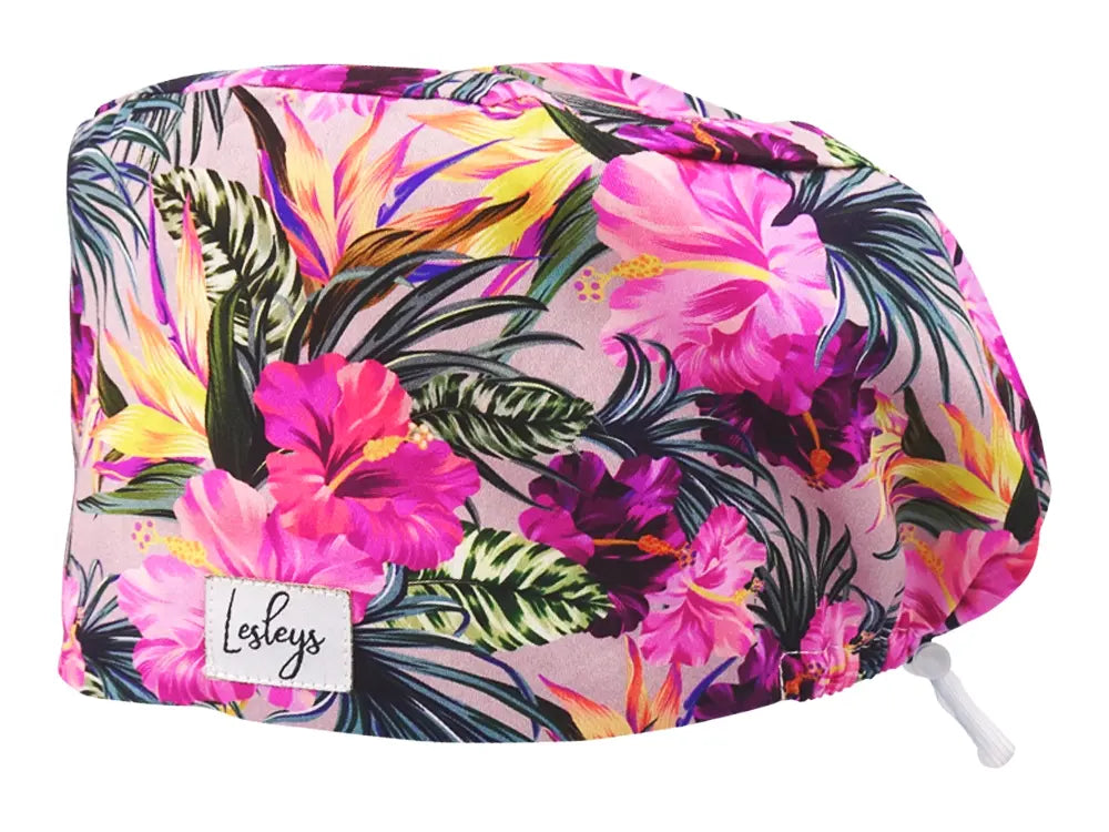 Cotton Scrub Cap - Calot de Bloc - Gorro Quirofano - Cuffia Chirurgica - Violetta