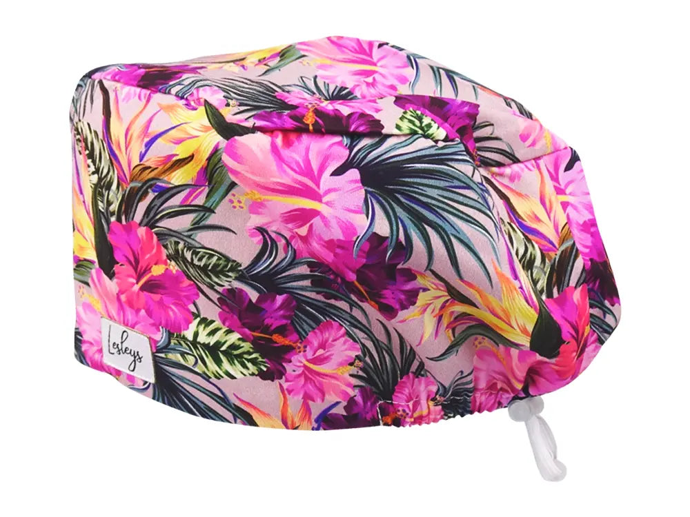 Cotton Scrub Cap - Calot de Bloc - Gorro Quirofano - Cuffia Chirurgica - Violetta