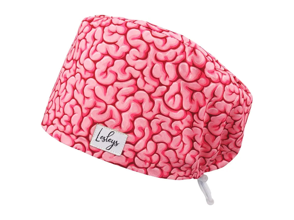 Cotton Scrub Cap - Calot de Bloc - Gorro Quirofano - Cuffia Chirurgica - Brain Windings