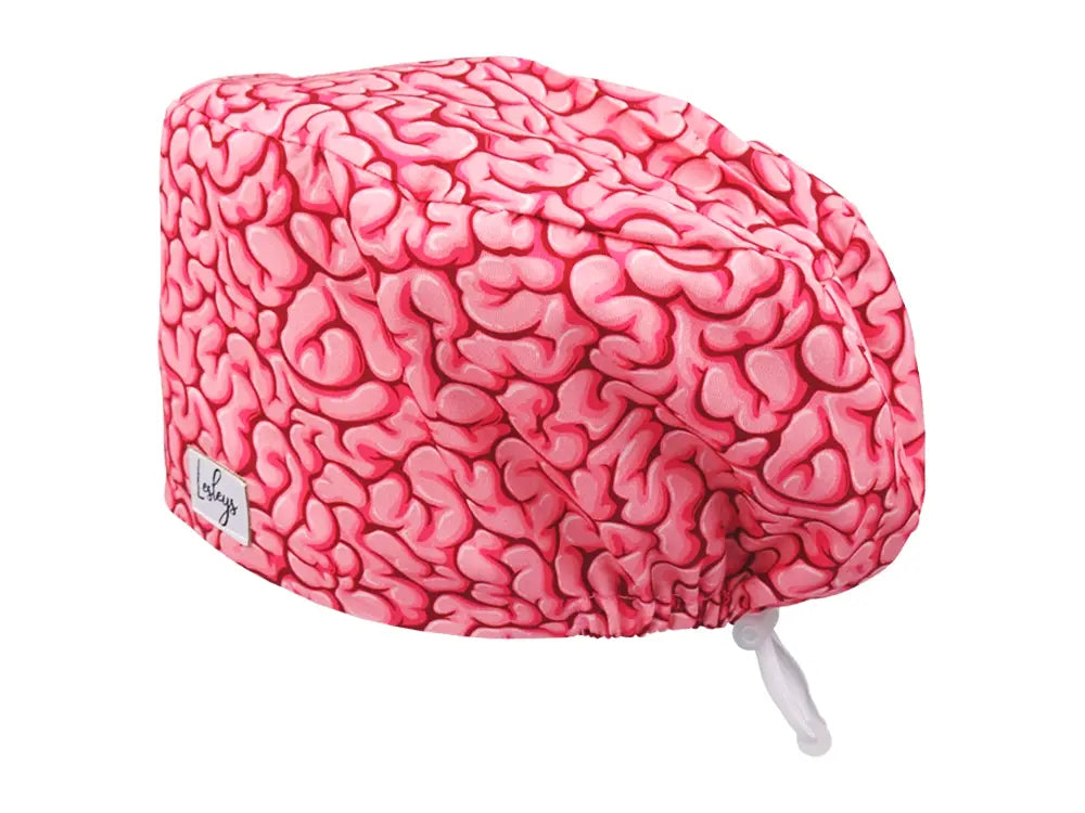 Cotton Scrub Cap - Calot de Bloc - Gorro Quirofano - Cuffia Chirurgica - Brain Windings