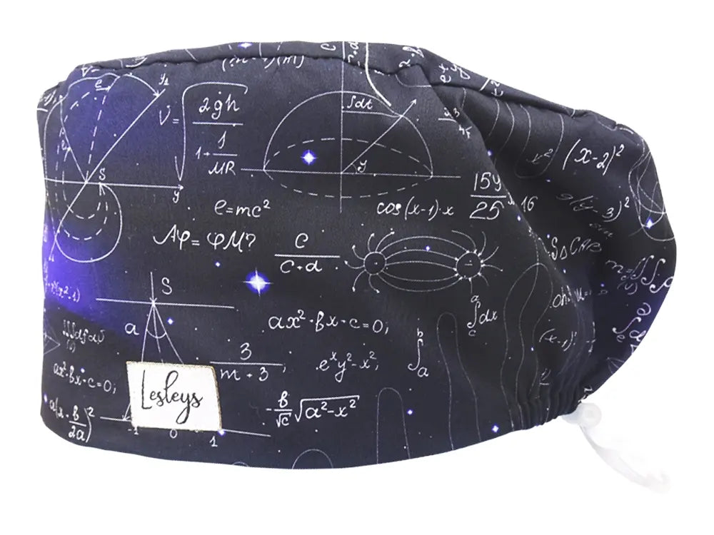 Cotton Scrub Cap - Calot de Bloc - Gorro Quirofano - Cuffia Chirurgica - Space Science
