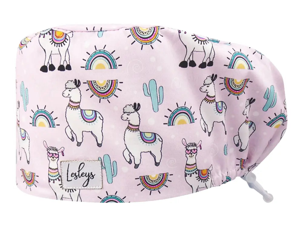 Cotton Scrub Cap - Calot de Bloc - Gorro Quirofano - Cuffia Chirurgica - Lama Love