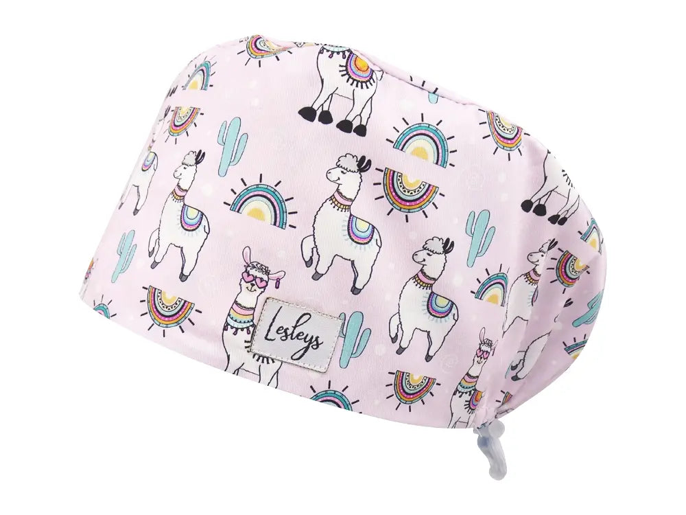 Cotton Scrub Cap - Calot de Bloc - Gorro Quirofano - Cuffia Chirurgica - Lama Love