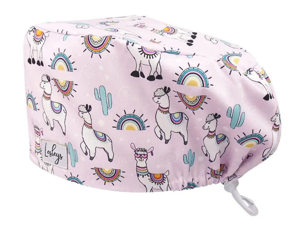 Cotton Scrub Cap - Calot de Bloc - Gorro Quirofano - Cuffia Chirurgica - Lama Love