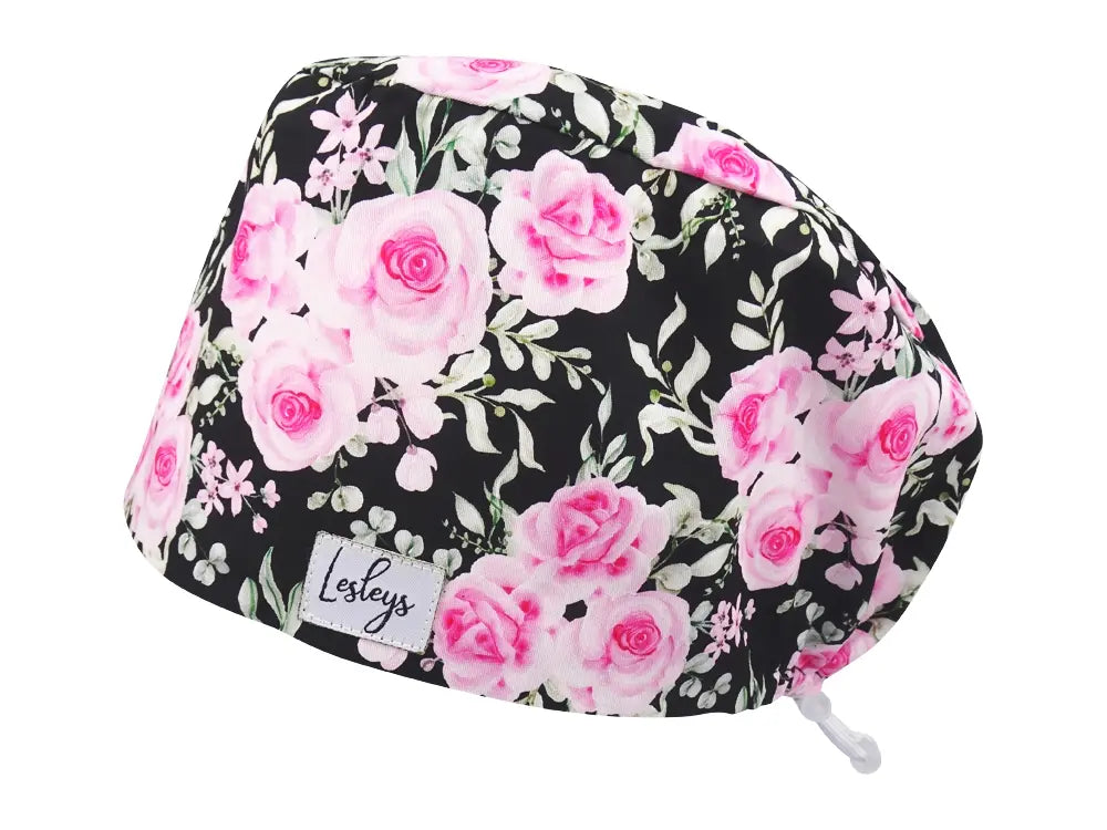 Cotton Scrub Cap - Calot de Bloc - Gorro Quirofano - Cuffia Chirurgica - Noble Rose