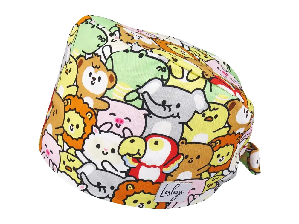 Cotton Scrub Cap - Calot de Bloc - Gorro Quirofano - Cuffia Chirurgica - Fluffy