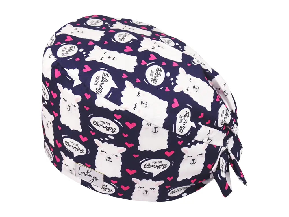 Cotton Scrub Cap - Calot de Bloc - Gorro Quirofano - Cuffia Chirurgica - Lamazing