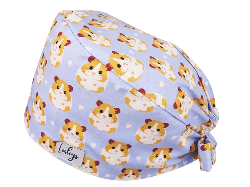 Cotton Scrub Cap - Calot de Bloc - Gorro Quirofano - Cuffia Chirurgica - Hamster