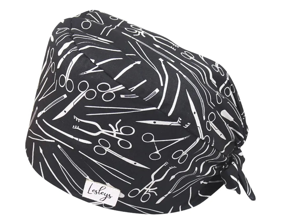 Cotton Scrub Cap - Calot de Bloc - Gorro Quirofano - Cuffia Chirurgica - Medical Instruments